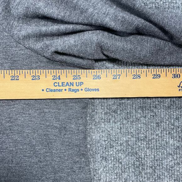 Logo Lounge Tunic Top Women's Plus 2X Gray Long Sleeve Front Pockets Casual - Picture 4 of 10